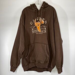 Gander Mountain Brown Hooded Sweatshirt 2XLT